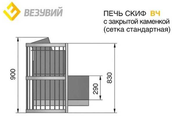 Технические характеристики печей везувий легенда люкс и правила эксплуатации