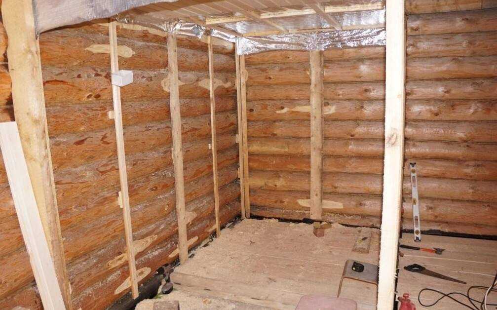 С чего начинать обшивку бани вагонкой внутри
