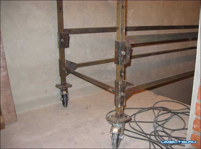 Как делать строительные леса своими руками