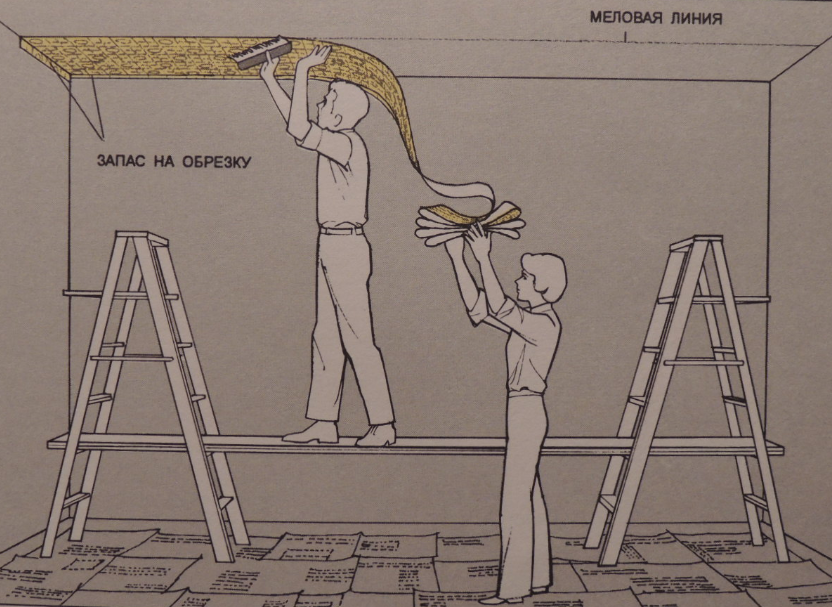 Как клеить флизелиновые обои на потолок: подготовка поверхностей, правила наклейки и окраска
