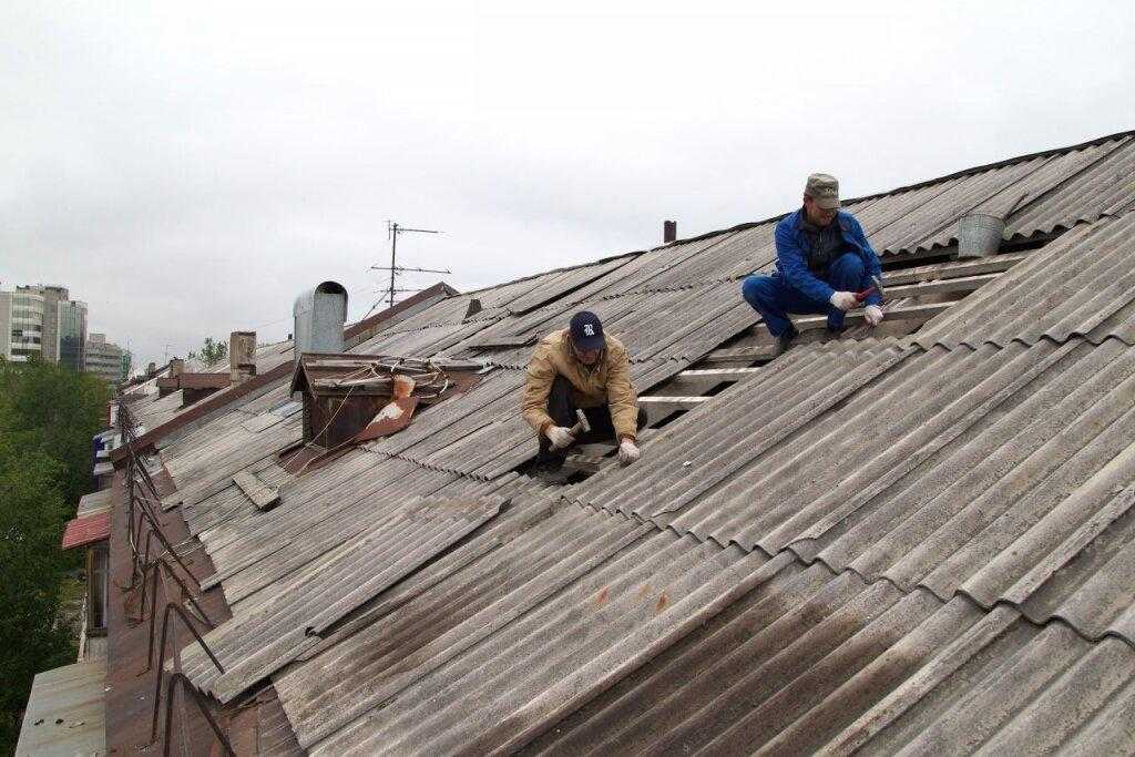Вес шифера 1м2 при разборке