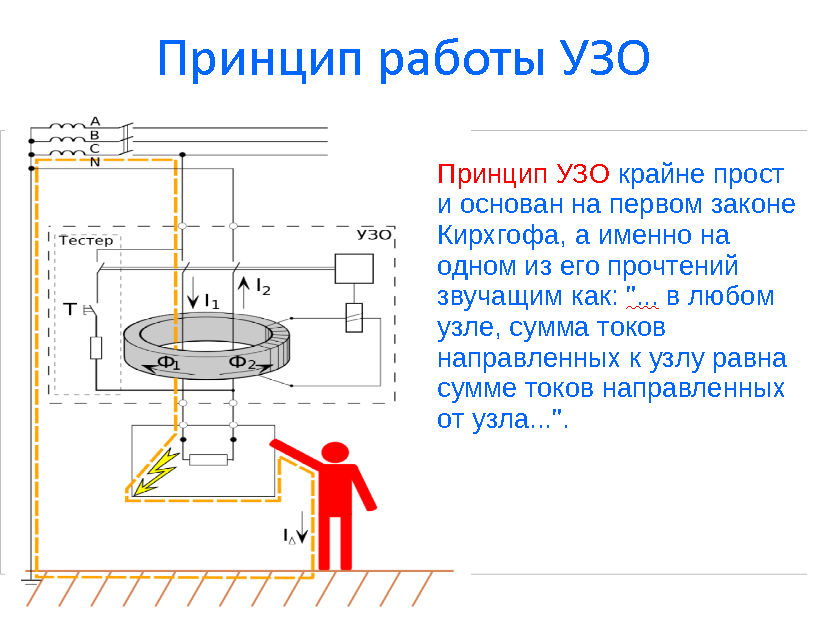 Узо 3 фазное - советы электрика - electro genius