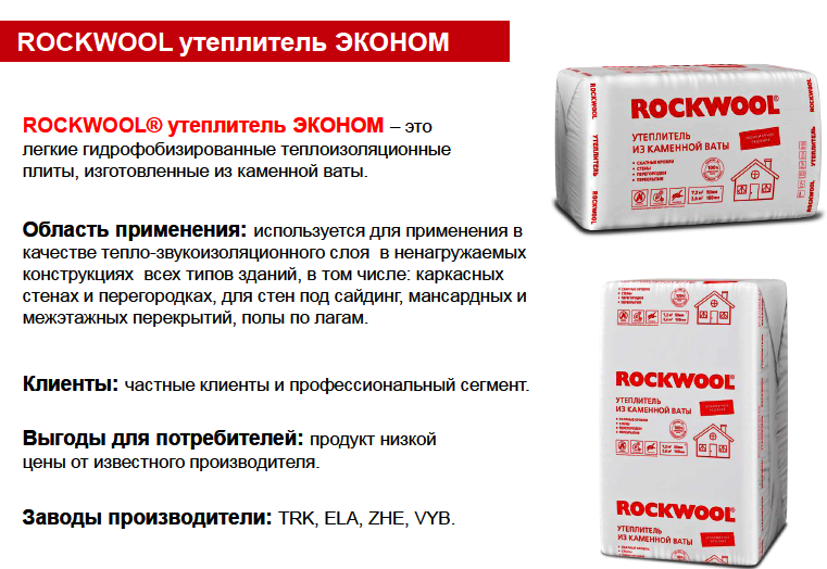Rockwool скандик харктеристики: область применения, преимущества и недостатки