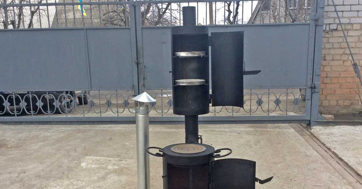 Печь для казана своими руками из колесных дисков и кирпича