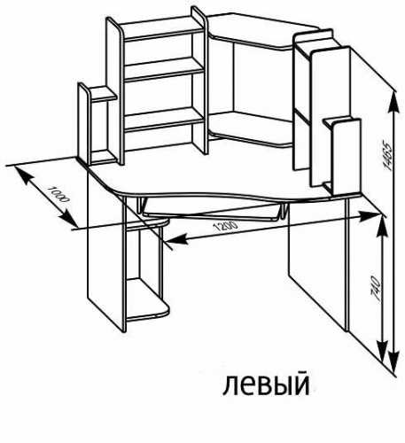 Угловые письменные столы: преимущества, разнообразие видов, материалы, видео