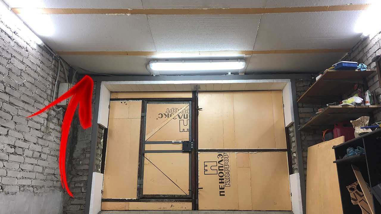 Утепление потолка изнутри в гараже своими руками