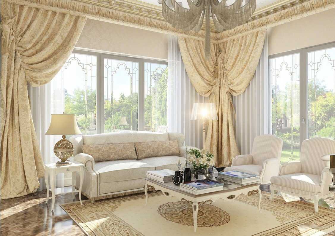 Дизайн тюли без штор: модные тенденции + 50 фото идей в гостиной
