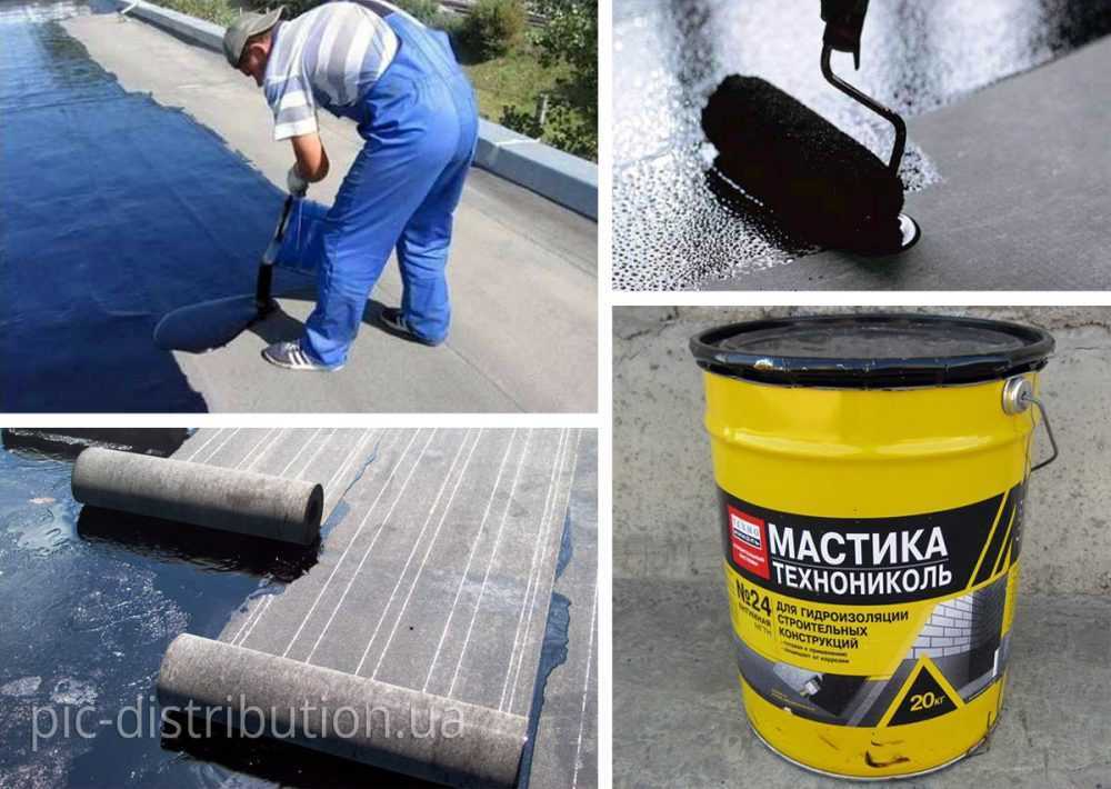Мастика для ремонта мягкой кровли холодным способом