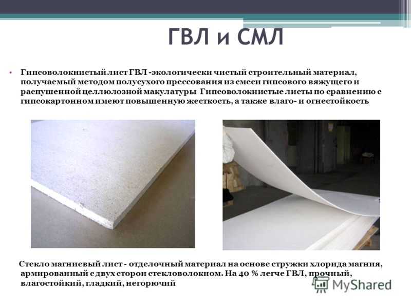 Какая разница между гипсокартоном и гипсоволокном и что лучше?