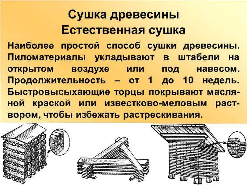 Почему необходимо правильно сушить древесину Что необходимо знать про правильную сушку досок Процесс высыхания досок Как складывать доски чтобы они просохли