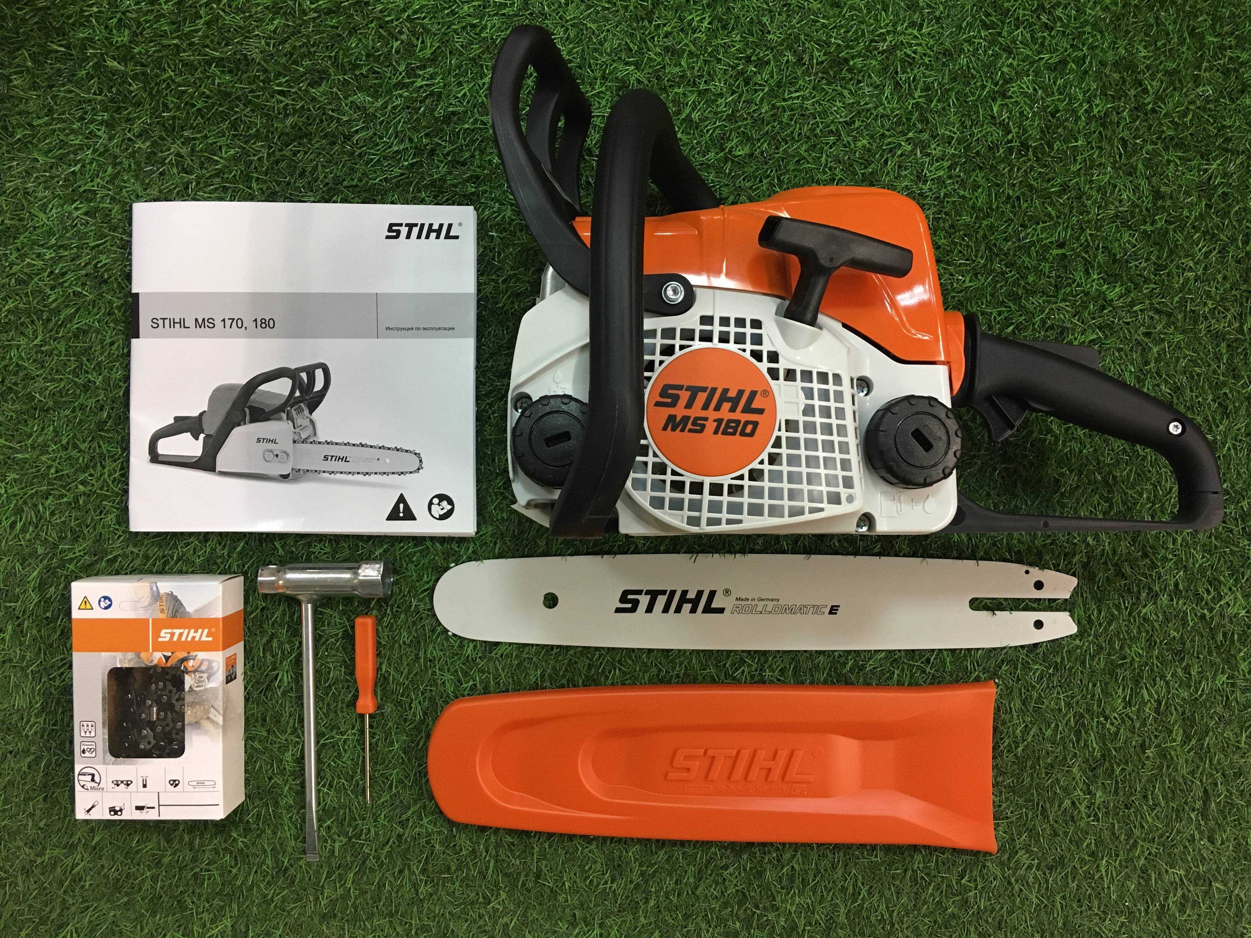 Инструкция по эксплуатации бензопилы stihl ms 180