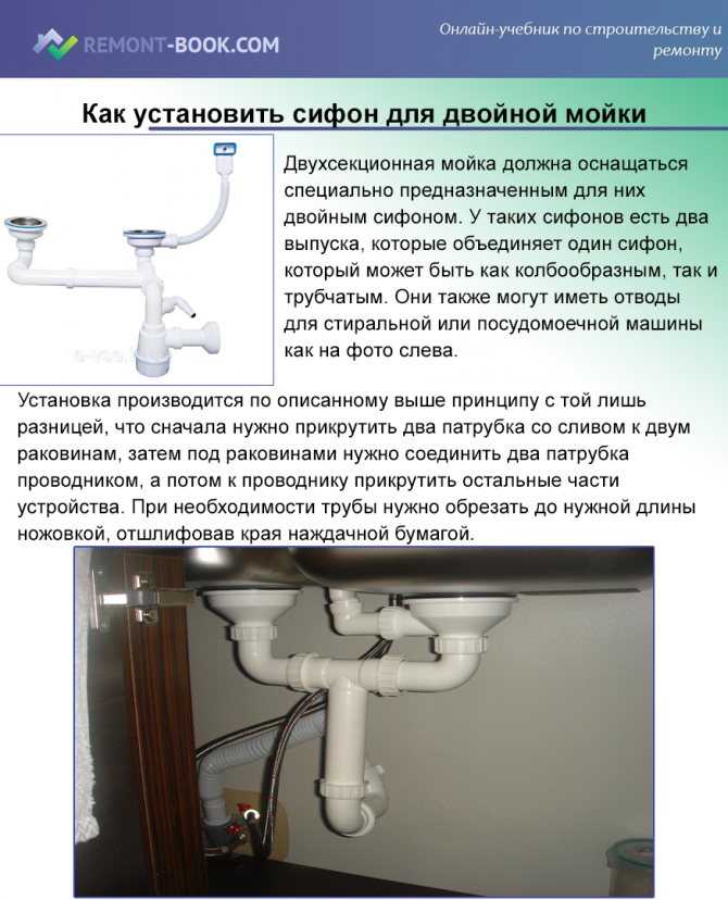 Сифон для низких поддонов — необходимое в душе изделие, выбор и установку которого нужно сделать правильно