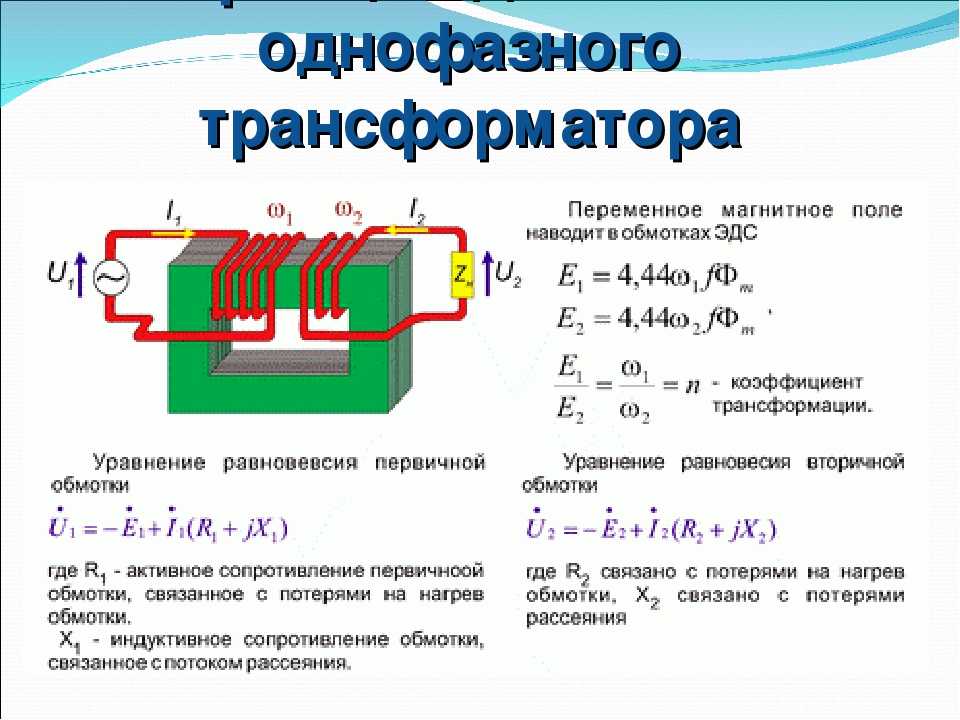 Однофазный трансформатор: принцип и особенности действия