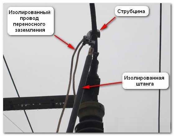 Что такое переносное заземление