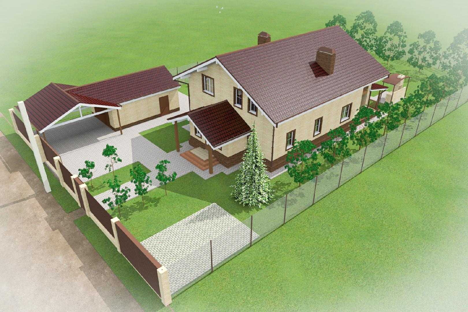 Обустраиваемся на даче в 6 соток