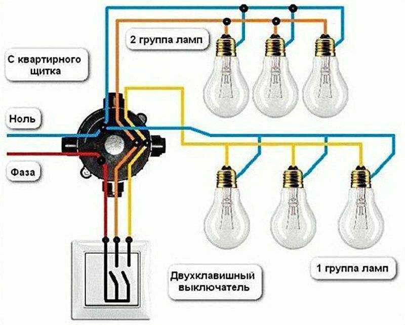 Как подключить люстру с 2, 3, 4 и более проводами своими руками? | electricity help