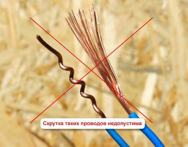 Приспособление для скрутки проводов в распределительной коробке