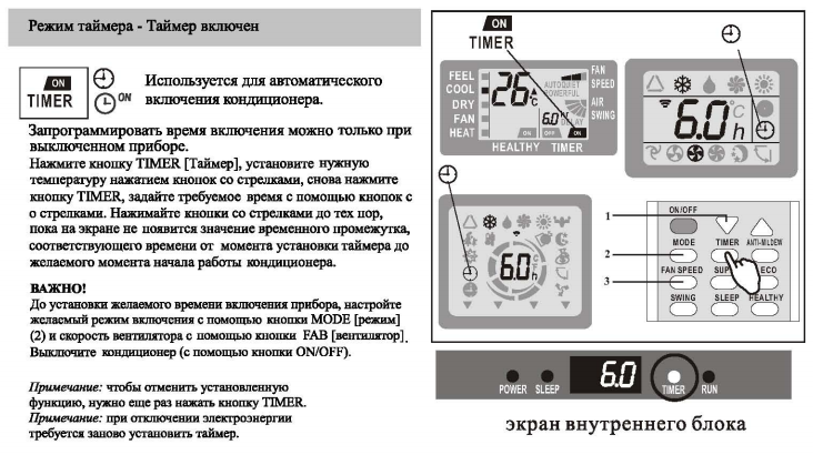 Можно ли включить кондиционер без пульта