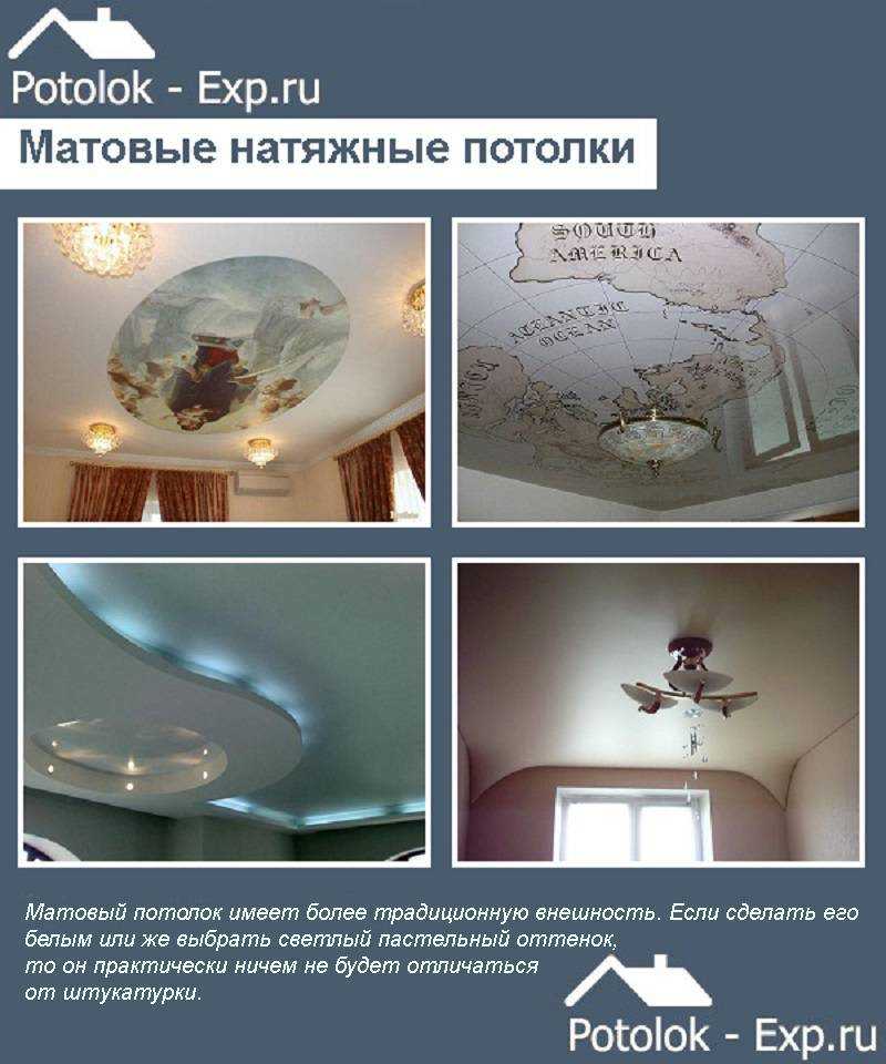 Как правильно выбрать натяжной потолок?