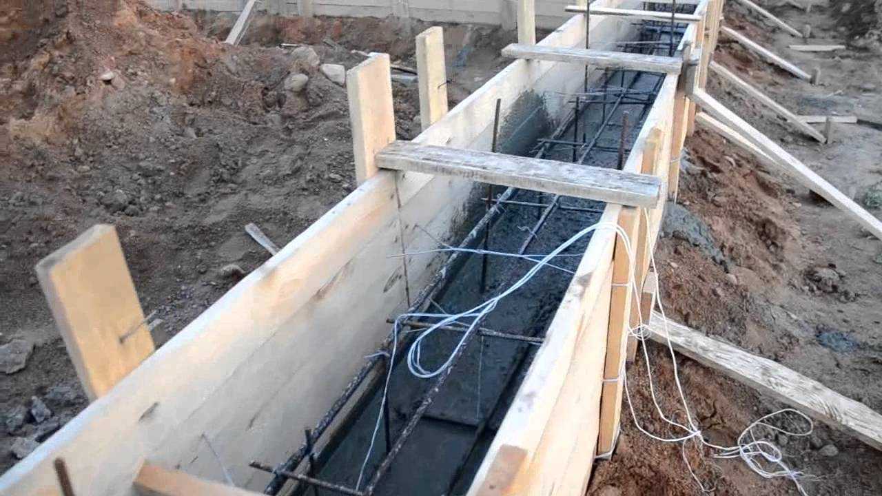 Можно ли заливать фундамент частями