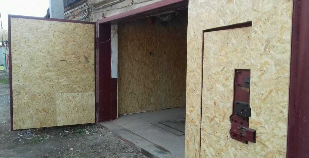 Строительство панельного гаража из осб своими руками