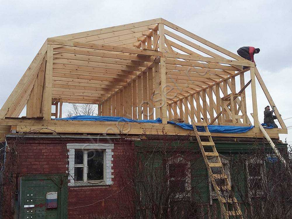 Переделка под мансарду чердачного помещения - roof