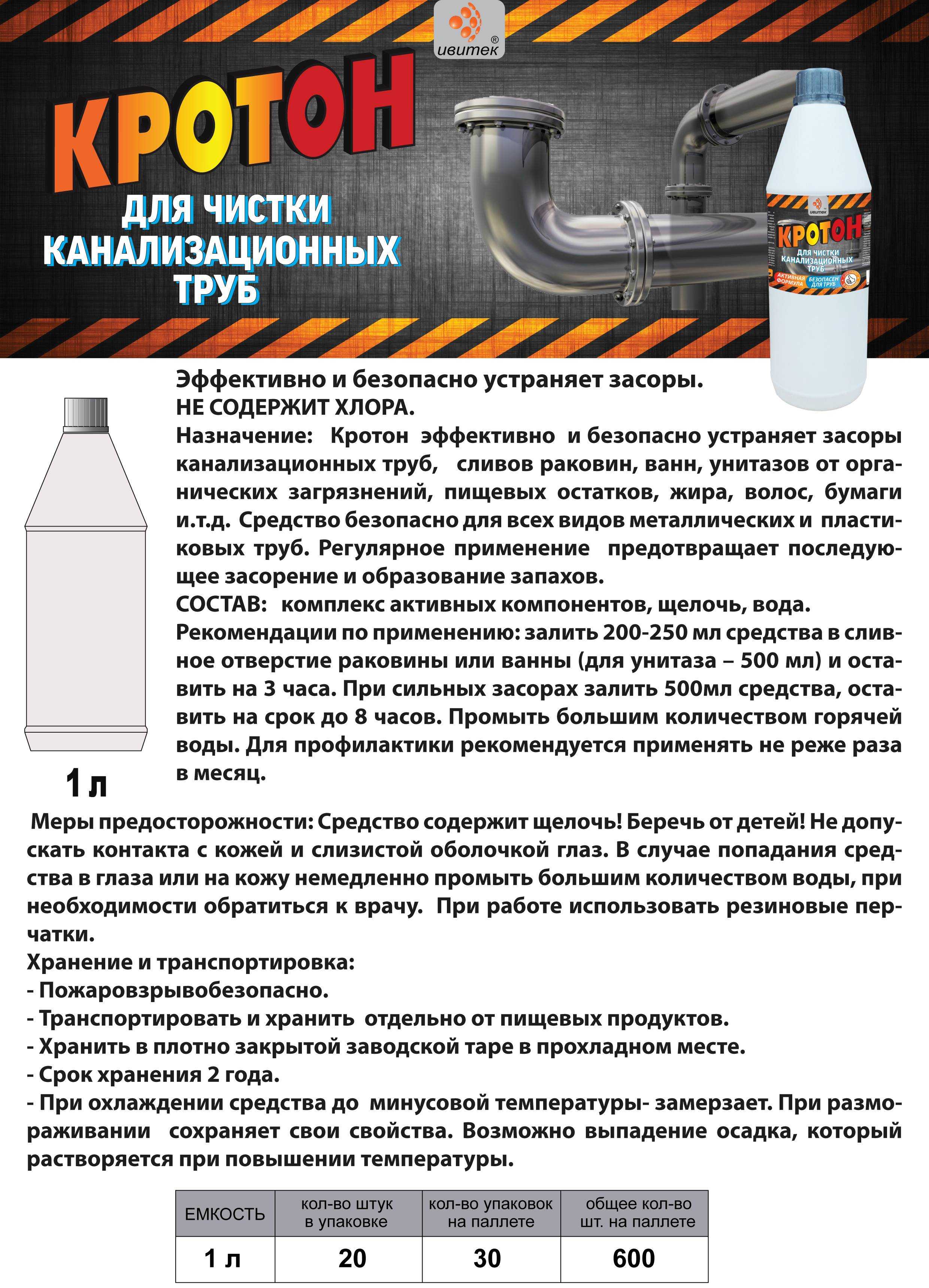 Каустическая сода — применение для чистки канализации
